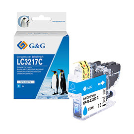 G&G - Cartuccia ink Compatibile per Brother MFC-J6930DW/J6530DW/J6935DW - Ciano