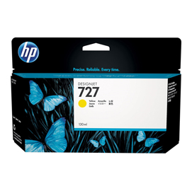 Hp - Cartuccia ink originale - 727 - Giallo - B3P21A - 130ml