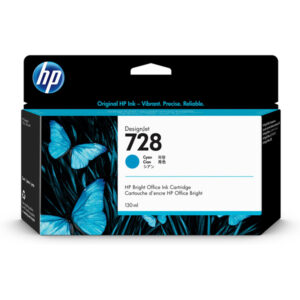 Hp - Cartuccia ink originale - 728 - Ciano -F9J67A - 130ml