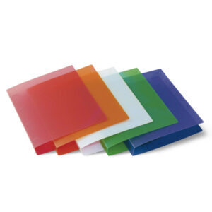 Raccoglitore - 4 anelli tondi 30 mm - dorso 4 cm - 22x30 cm - PPL semitrasparente - colori assortiti - Starline