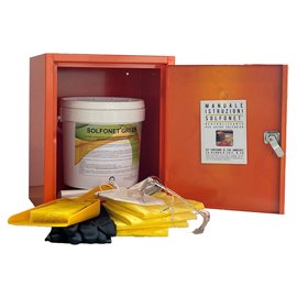 Kit Emergenza - Solfonet Green - per sversamento acido solforico - 32 x 25 x 38 cm - Carvel