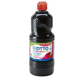 Tempera pronta - 1000ml - nero - Giotto