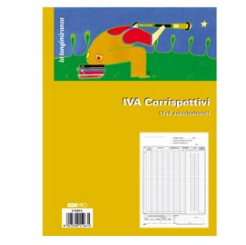 Registro prima nota Iva corrispettivi - 13/13 fogli autoricalcanti - 29