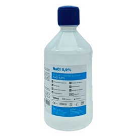 Soluzione salina sterile - cloruro di sodio - 500 ml - PVS