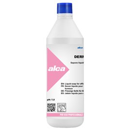 Sapone liquido Derman - fiorito - Alca - flacone da 1 L