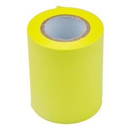 Rotolo ricarica carta autoadesiva - giallo neon - 59mm x 10mt - per Memoidea Tape Dispenser - Iternet