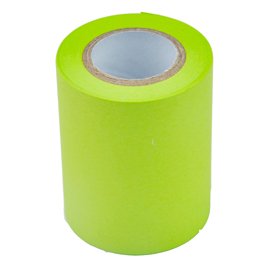 Rotolo ricarica carta autoadesiva - verde neon - 59mm x 10mt - per Memoidea Tape Dispenser - Iternet