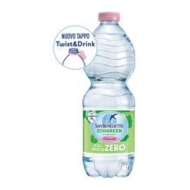 Acqua naturale - PET - bottiglia da 500 ml - San Benedetto