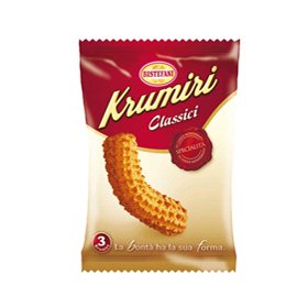 Krumiri Classici - Bistefani - monoporzione con 3 biscotti da 27 gr