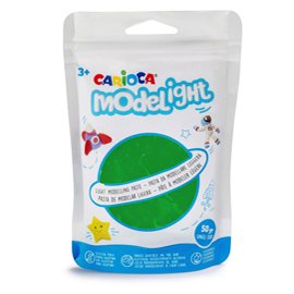 Pasta Model Light - 50 gr - verde - Carioca