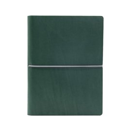 Taccuino Evo Ciak - 9 x 13 cm - fogli bianchi - copertina verde - In Tempo