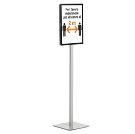 Espositore Info Stand Basic - da pavimento - A3 - Durable