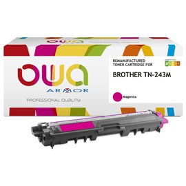 Armor - Toner Compatibile per Brother TN-243 - Magenta - TN243M - 1.000 pag