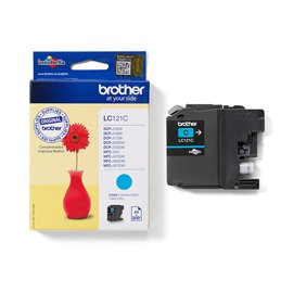 Brother - Cartuccia - Ciano - LC121C - 300 pag