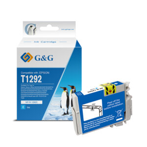 G&G - Cartuccia ink Compatibile per Epson Stylus office B42WD/B305F/B305FW - Ciano