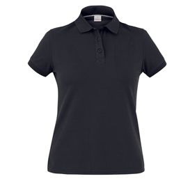 Polo Susan - da donna - manica corta - taglia S - nero - Giblor's