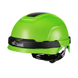 Casco protettivo Antares  - regolabile - verde fluo - U-Power