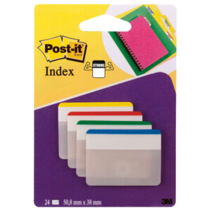 Segnapagina Post it® Index Strong - 686F-1 - per archivio - 50