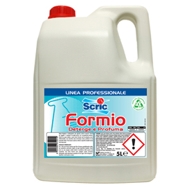 Detergente igienizzante per pavimenti Scric Formio - tanica da 5 L