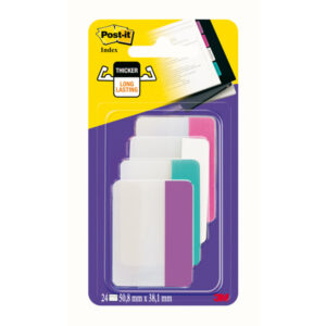 Segnapagina Post it® Index Strong - 686-PWAV - per archivio - 50