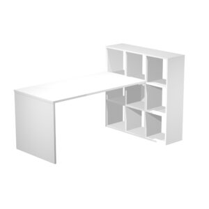 Postazione Home-Office - 9 caselle - 169 x 104 x 104 cm - bianco - Artexport