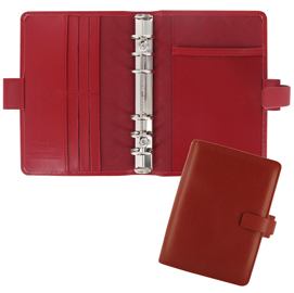 Organiser Metropol Personal - similpelle - rosso - 18