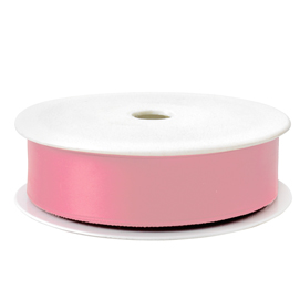 Nastro doppio raso - 25mmx25mt - rosa baby 32 - Brizzolari