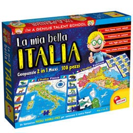 Geopuzzle "La mia bella Italia" I'm a Genius - Lisciani