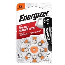 Pila per apparecchi acustici 13 Zinc Air - Energizer - blister 8 pezzi