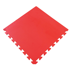 Mattonella EVA - 50 x 50 x 1 cm - rosso - CWR