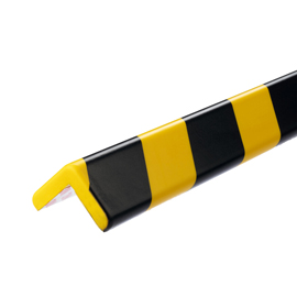 Profilo paracolpi angolare C35 - giallo/nero - Durable