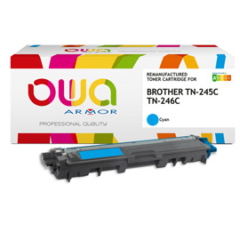 Armor - Toner Compatibile per Brother - Ciano - TN-245C - 2.200 pag