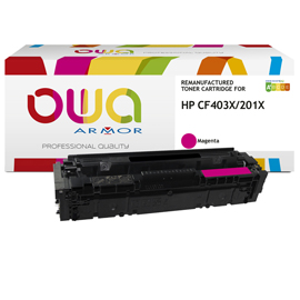 Armor - Toner Compatibile per Hp 201X - Magenta - CF403X - 2.300 pag