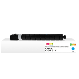 Armor - Toner Compatibile per Canon - Ciano -  C-EXV51 - 60.000 pag