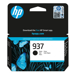 Hp originale - Cartuccia 937 - Nero - 4S6W5NE