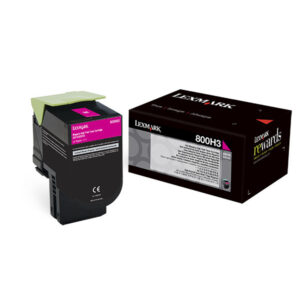 Lexmark - Toner - Magenta - 80C0H30 - 3.000 pag