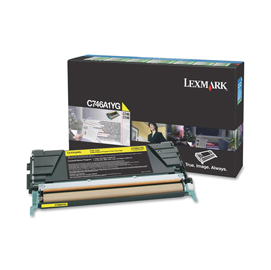 Lexmark - Toner - Giallo - C746A1YG - return program - 7.000 pag