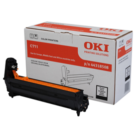 Oki - Tamburo - Nero - C711 - 44318508 - 20.000 pag