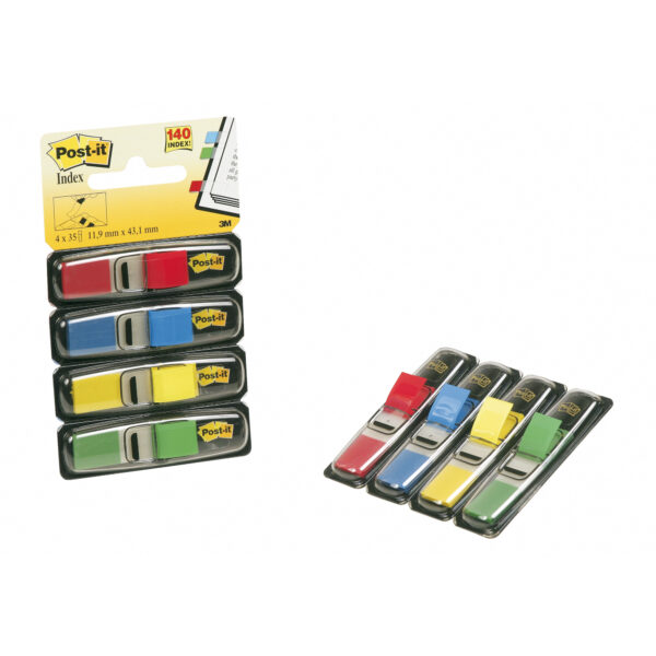 Segnapagina Post it® Index Mini - 683-4 - 12 x 43