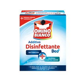 Additivo Omino Bianco disinfettante per tessuti - 450 gr - Omino Bianco