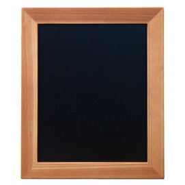 Lavagna Woody - teak - 20 x 24 cm - Securit