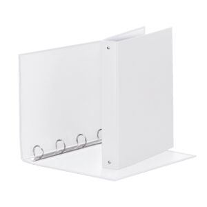 Raccoglitore Meeting - 4 anelli tondi 30 mm - dorso 4 cm - 22x30 cm - PPL - bianco - Esselte