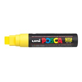 Marcatore a base d'acqua Uni Posca PC17K - punta extra large a scalpello 15