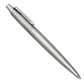 Penna sfera Jotter Core Stainless Steel - punta M - fusto acciaio - Parker