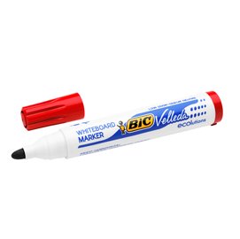 Pennarello per lavagna cancellabile Whiteboard Marker Velleda 1701 Recycled BIC  - punta tonda 1