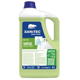 Detergente Green Power Pavimenti - Sanitec - tanica da 5 L