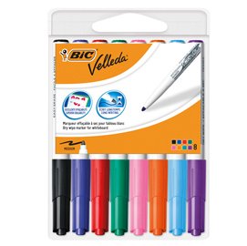 Pennarello Whiteboard Marker Velleda 1741 - punta tonda 1