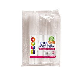 Colla stick - 20 cm x diam. 11 mm - DECO - conf. 1 kg