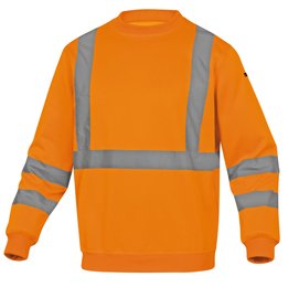 Felpa sportiva Astral - alta visibilità - tg. XL - arancio fluo - Deltaplus