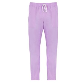 Pantalone Pitagora - unisex - taglia M - lilla chiaro - Giblor's